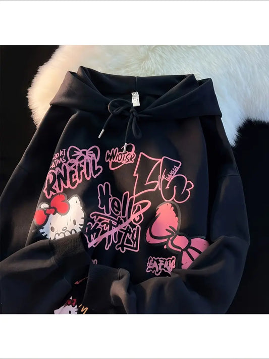 Hello Kitty Gangsta Hoodie