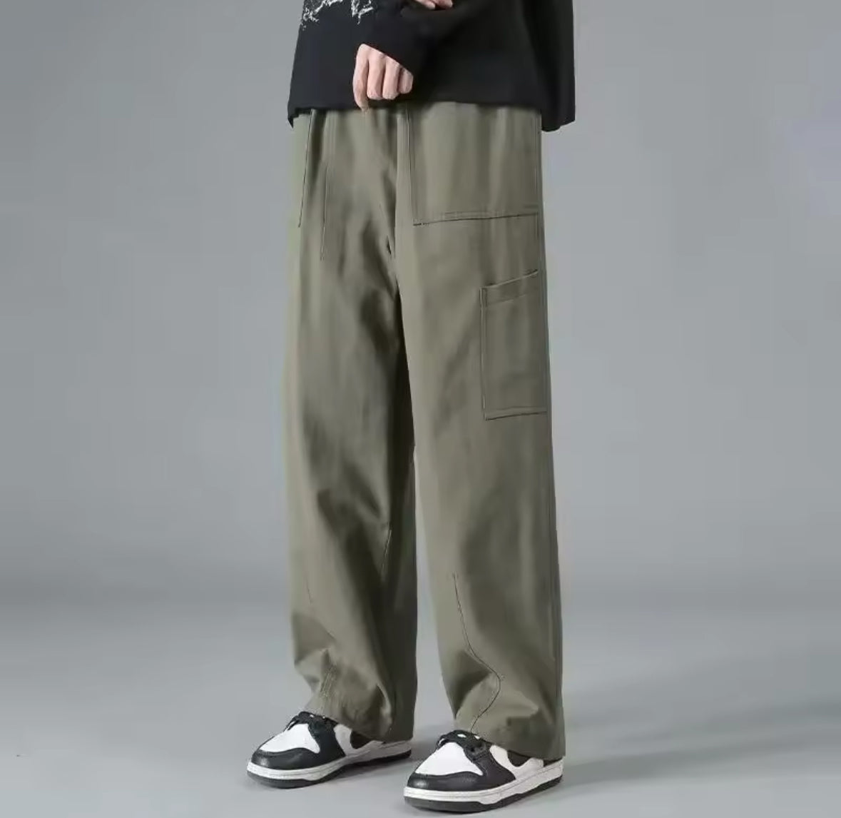 Japanese-Style Cargo Pants