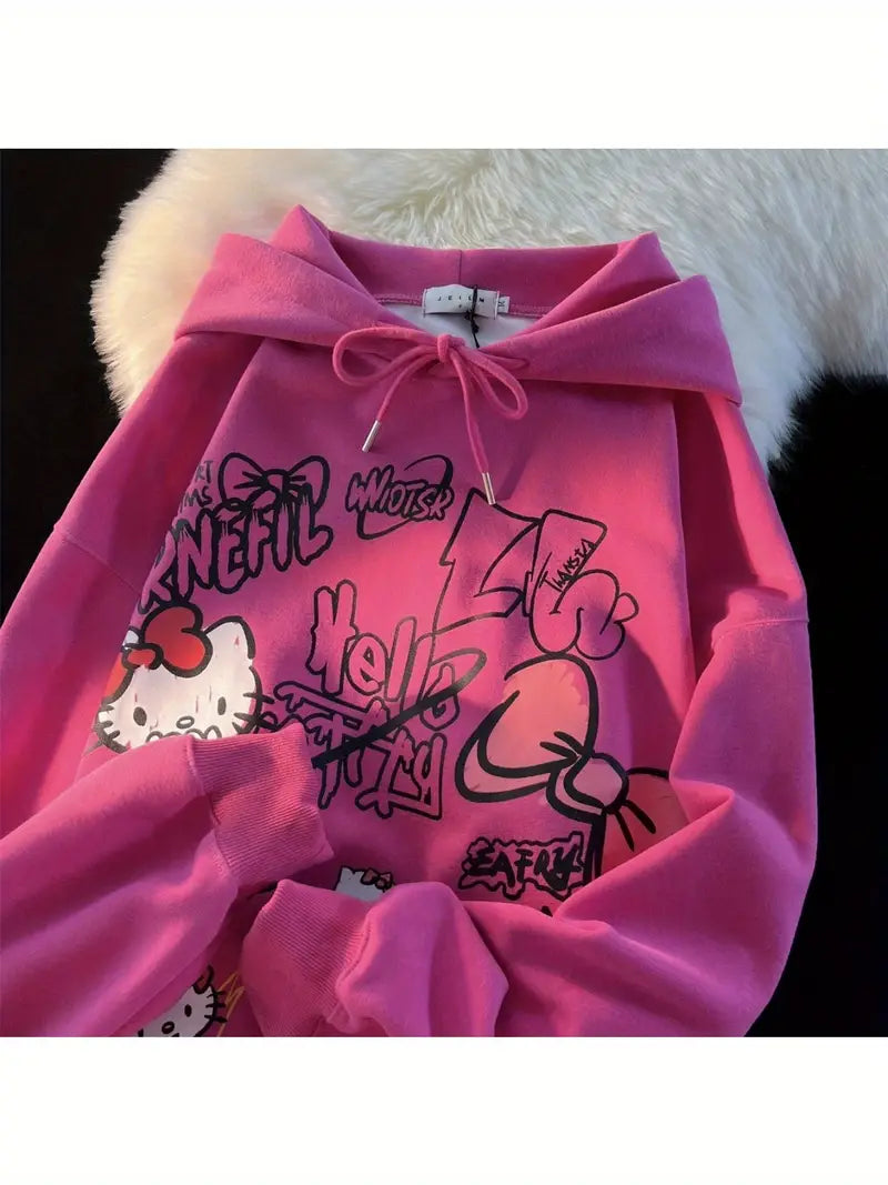 Hello Kitty Gangsta Hoodie