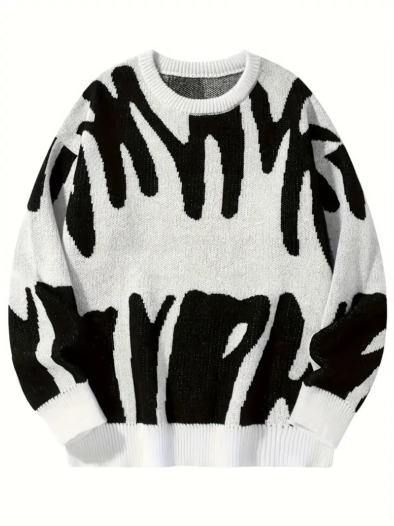 Y2K Design Wool Sweater