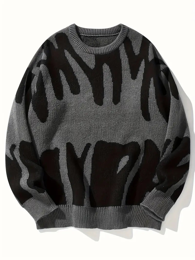 Y2K Design Wool Sweater