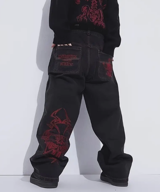 Embroidery Jeans